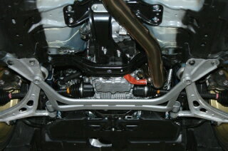 Kansaiサービス 【関西サービス】フロントロアアームバー 「アルミオーバルツインシャフト（目の字断面）」インプレッサ WRX STI　GVB,GRBSpecC,GRF,GVF,GH8 取付可能※ R205,S206,ts 取付不可