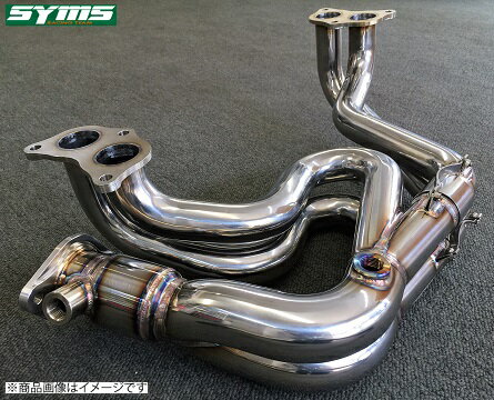 SYMS 【シムス】 EXマニホールド BRZ DBA-ZC6 A-D 前期MT車のみ 等長(4-2-1) 200セルスポーツキャタライザー付き