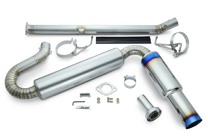 リアルスピード フルチタンマフラーキット NA ロードスター B6-ZE / BP-ZE 【競技専用部品】 ※1600cc A..