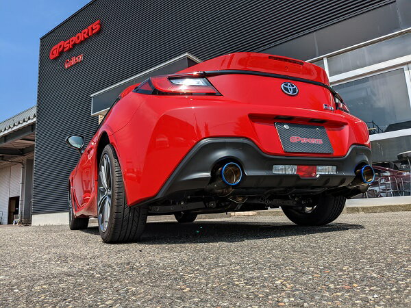 GP SPORTS ジーピースポーツ EXAS EVO Jesta マフラー GR86 3BA-ZN8 FA24 2021/10〜 BRZ 3BA-ZD8 FA24 2021/10〜 【※6MT車専用】