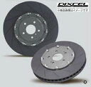 ディクセル【DIXCEL】 2ピース ブレーキローターインプレッサ GDB/GRB/GRF/GVB/GVF 4POTブレンボ(PCD100/114.3)WRX STI VAB 4POTブレンボFS 12本スリット タイプ 「フロント」