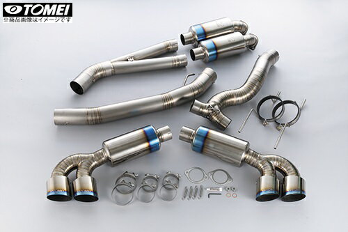 東名パワード TOMEI POWERED Ti RACING チタニウムマフラー R35 GT-R VR38 「競技用」 ※2016/7以降の車両については「ピュアエディション」のみ適合可