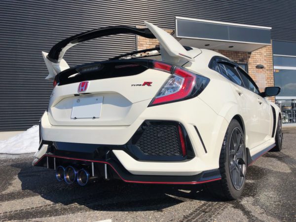 GP SPORTS (ジーピースポーツ) EXAS EVO Tune マフラー シビック タイプR DBA-FK8 K20C 年式2017.9〜2019.12 (前期型)【注】6BA-FK8(後期型)は未対応
