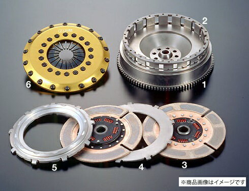 OS GIKEN 【OS技研】 TR2CD クラッチスープラ JZA80 2JZ-GTE メタルツインプレート ダンパー付