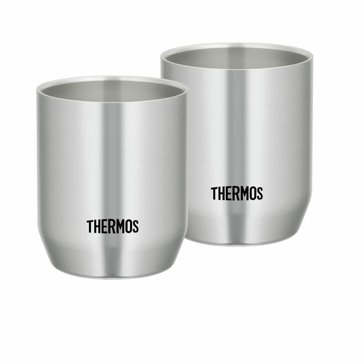 サーモス JDH-280P 真空断熱カップ ステンレス S 280ml×2 THERMOS カップ 保温保冷 デザート スープ ロック ハイボール ウィスキー プレゼントにも