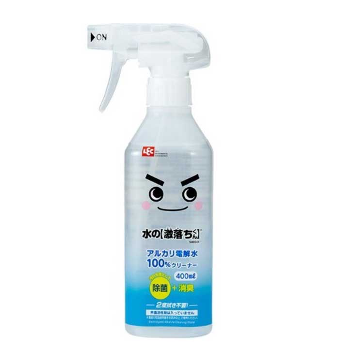 除菌 レック 水の激落ちくん アルカリ電解水 400ml マルチクリーナー 洗浄 除菌 消臭 界面活性剤不使用 2度拭き不要 安心 安全 日本製 ついで買い プレゼントにものサムネイル