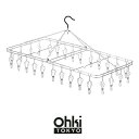 OHKI 大木製作所 ステンレスハンガー LL ギフト 包装 ランドリー 28ピンチ オールステンレス 洗濯ハンガー ステンレス 贈り物 部屋干し 新生活