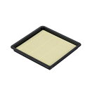 ● パール金属 風味処そば皿〈角〉 PCすのこ付 HB-5802 キッチン そば皿 そば そうめん 日本製 ついで買い