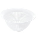 ◇ リッチェル シェリー ザル M ホワイト 白 016932 抗菌 日本製 食洗器対応 電子レンジ対応 キッチン雑貨 Richell