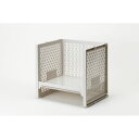 ◇ サンコープラスチック Eラック L 36.3×28.8×34.1 収納 キッチン リビング スタッキング 日本製 整理整頓 スペース 有効活用 シンプル クローゼット ラック