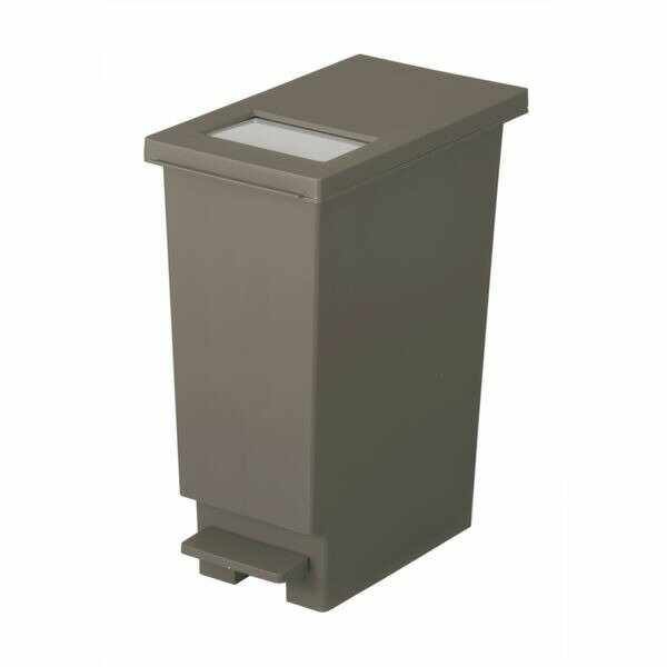 【期間限定SALE】 新輝合成 トンボ ユニード プッシュ&ペダル20L ブラウン フタあり ダストボックス ゴミ箱 ごみ箱 お洒落 オシャレ おしゃれ モダン...