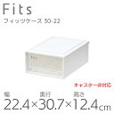 【SALE】収納ケース Fits 天馬 フィッツケース スモール 収納ボックス 衣類収納 寝室 押入れ ホワイト 白 クリア カプチーノ ベージュ スタッキング...