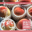 【数量限定 300円OFF!】桃 日川 白鳳 川中島等 約4kg 訳あり ご家庭用 和歌山県産 送料無料 クール便