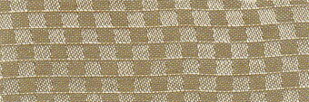 【市松模様　柄裏地 #6932-6】《3mまでメール便OK》2.5mm角　光沢あり　ポリエステル100%　色：少し抹茶がかったベージュ
