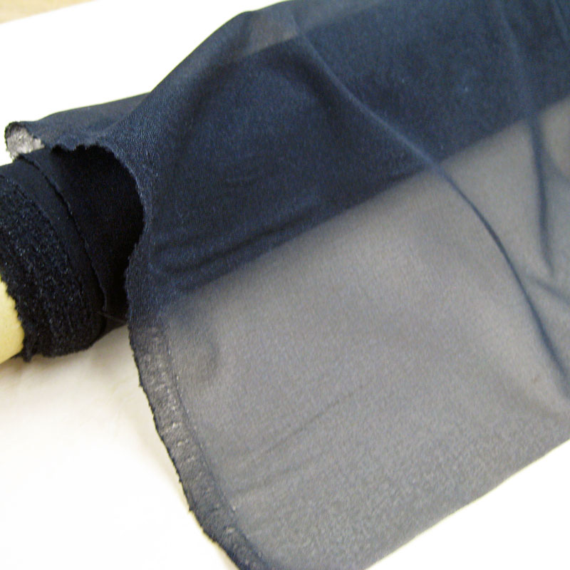 【R-5115-030：黒】接着芯地　95cm幅 【撥水・コーティング素材専用芯地】　芯地の素材：ナイロン100%　≪5mまでメール便OK≫