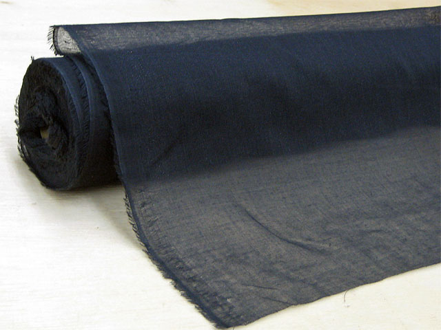 【IX-85-030:黒】接着芯地 92cm幅 極薄手【伸びない平織り芯地 平織り独特のパリッとしたハリ感】 接着芯 ≪5mまでメール便OK≫