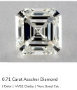 大粒 アッシャー カット ダイヤモンド ルース 0.7ct エンゲージリング 婚約指輪 プロポーズ クッション エメラルド ラディアント プリンセス スクエア バケット ファンシーシェイプ