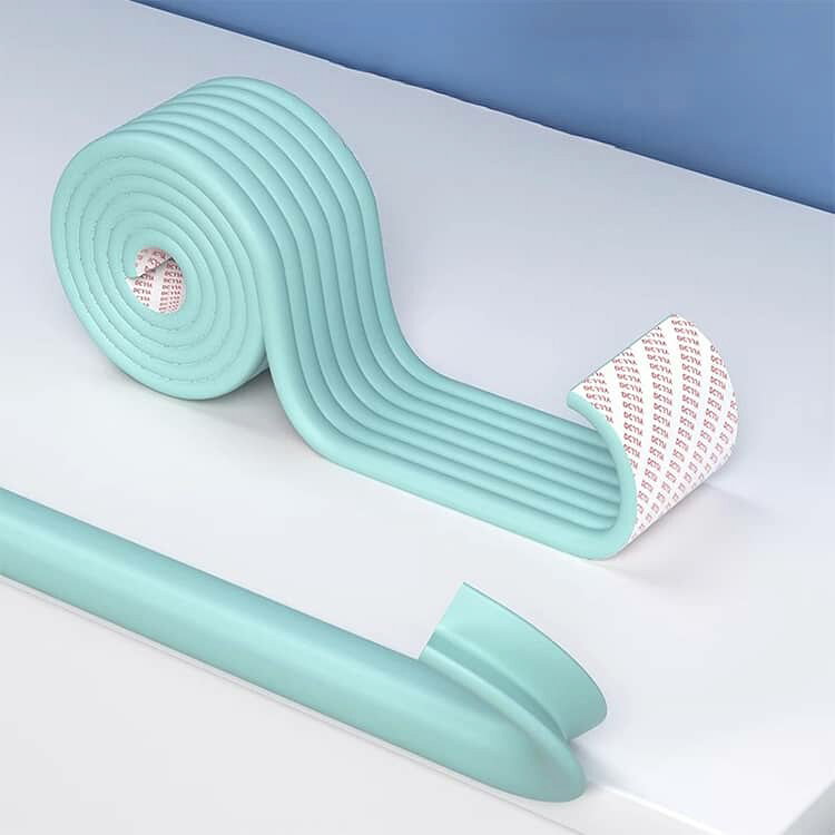 全長2M L型 冲突防止 接着剤不要 コーナーガード クッション ケガ防止 子供 W型 両...