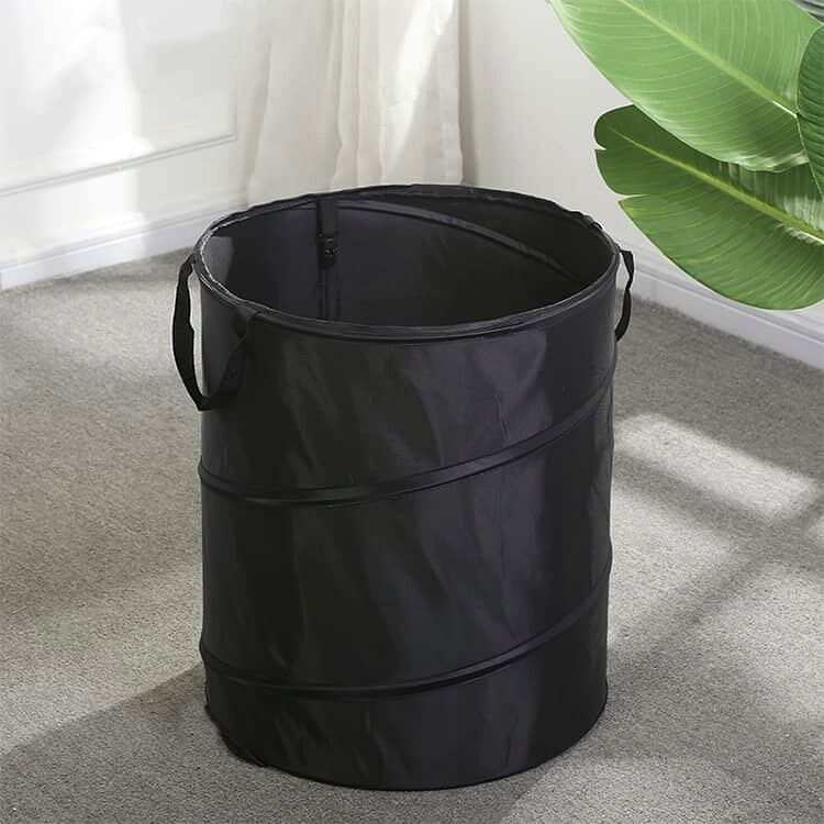 2個セット アウトドア トラッシュボックス キャンプ 30L 折りたたみ おもちゃ収納 折りたたみゴミ箱 大容量 自立式 折り畳み 分別できる 持ち運び 2個セット ゴミばこ ポップアップ式 おもちゃ箱 コンパクト バスケット 収納ボックス 軽量 円形 取っ手付き 蓋なし [2]