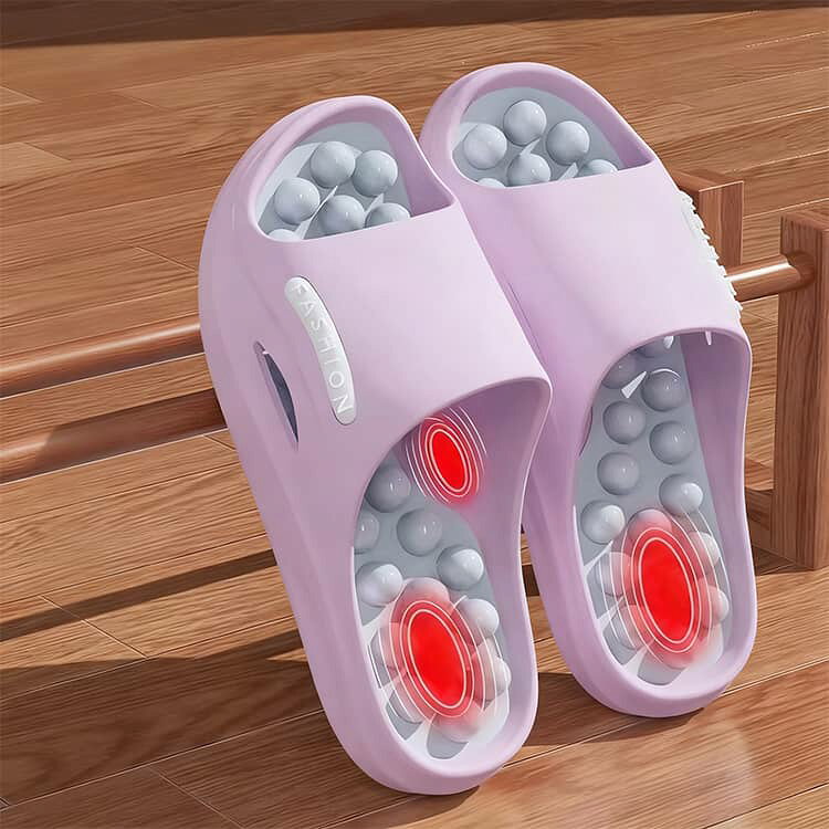 健康サンダル 筋膜 ツボ押し メンズ 健康スリッパ むくみ サンダル 足つぼ マッサ...
