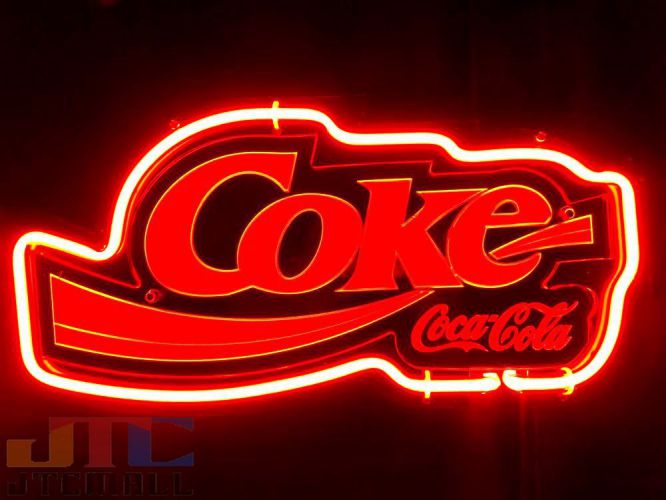 【3Dネオン看板はメーカーの生産終了に伴い、今ある在庫限りで販売終了となります。】COKE コカコーラ 3D ネオン看板 店舗 ガレージ BAR アメリカ雑貨屋 人気 おしゃれ 壁掛け 壁飾り アメリカ