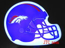 デンバー・ブロンコス Denver Broncos アメリカンフットボール LEDボックス LED BOX ネオンサイン 看板 BAR Cafe ネオン管 ネオ...