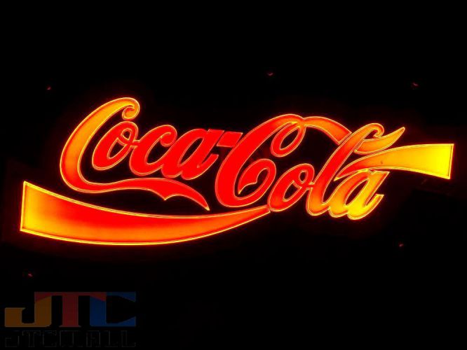 【LED3D看板はメーカーの生産終了に伴い、今ある在庫限りで販売終了となります。】Coca-Cola ...