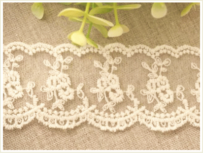 チュールレース 中幅 3ヤード クリスティーヌ