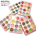 ホログラム ネイルグリッター 1種 12個セット