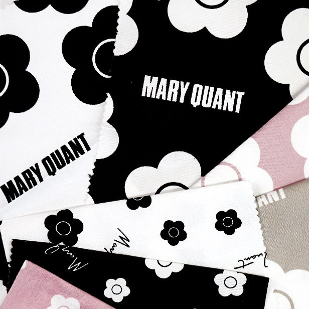 マリークワント オックス生地 マリー クワント MARY QUANT デイジー 花柄 50cmから10cm単位の切り売り 綿100% オックス
