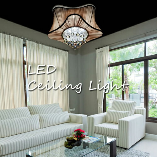 【メーカー直送】 華やか シーリングライト 5000ルーメン LEDシーリングライト 直付け 工事不要 リモコン 天井 照明 LED 高級感 リビング インテリア 間接照明 シェード おしゃれ アンティーク レトロ クリスタル 星 花 モチーフ ガラス 水晶 やさしい光 キラキラ 【354021】(3)