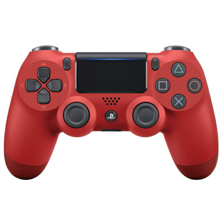 純正品 ワイヤレスコントローラー (DUALSHOCK 4) マグマ レッド (CUH-ZCT2J11) PlayStation4 dualshock4