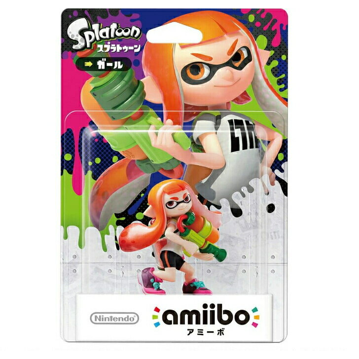 新品未開封☆amiibo ガール(スプラトゥー...の紹介画像2