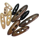 ダッフルボタン 木製A 30mm 5個入