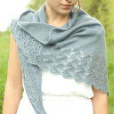 eudora ショール レシピ【Piper】【Quince&Co】【seeknit】【編み図】【パターン】【三角ショール】☆レシピ