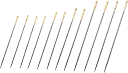 フランス 刺しゅう針 12本セット