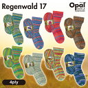 OPAL オパール Regenwald(レーゲンヴァルド) 17 4ply 11090 11091 11092 11093 11094 11095 11096 11097 靴下用毛糸 2021秋冬コレクション 秋 冬 編み物 あみもの