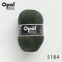 毛糸 Opal オパール 靴下用毛糸 Uni 5184 / オリーブグリーンてあみ かぎ針 棒針 ニット 手編み 編み物 手芸 ハンドメイド 手作り☆オパール