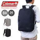 コールマン リュック Coleman アウトビズ トラベル バックパック 26L B4 大容量 大きめ 出張 リュックサック ビジネスリュック メンズ レディース ビジネス 大人 大学生 通学 通勤 日帰り 1泊 OUTBIZ TRAVEL BACKPACK