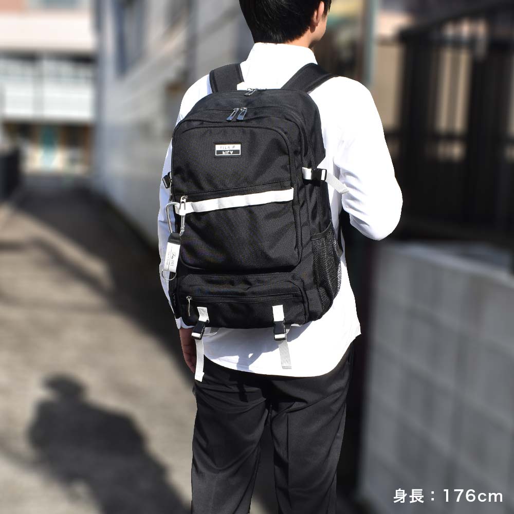 フィラ FILA リュック 30L B4 2気室タイプ 通学 ユニバース リュックサック バックパック メンズ レディース 中学生 高校生 大学生 女子高生 通学リュック スポーツリュック 大容量 おしゃれ 抗菌 撥水 7765