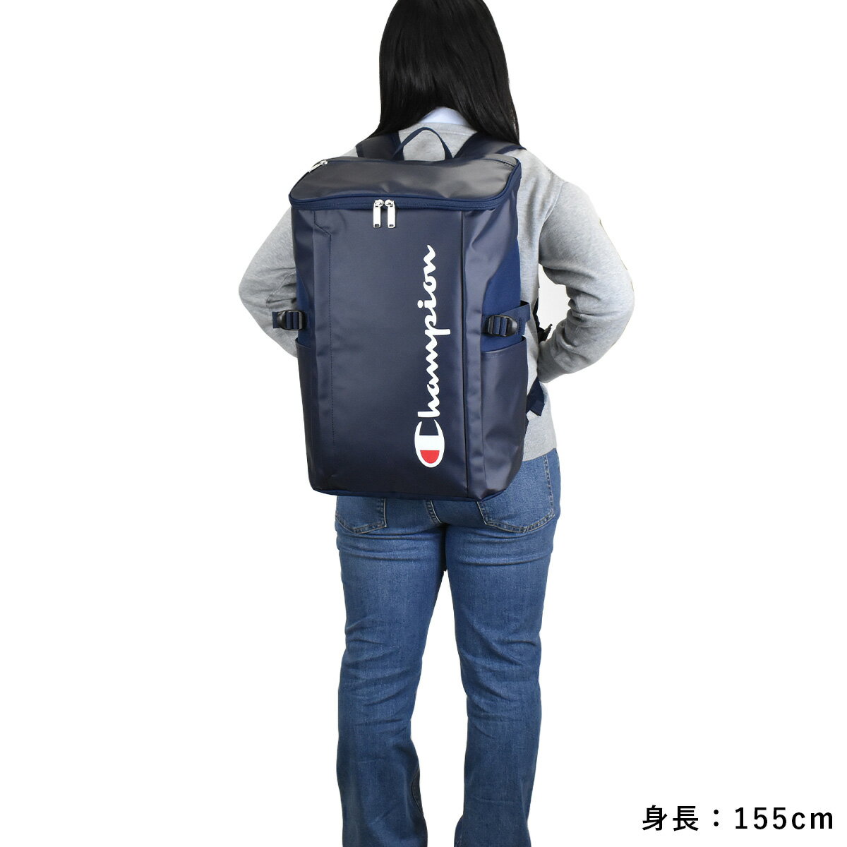 ポイント最大27倍 紳士用 8 リュック 25限定 Champion チャンピオン リュック リュックサック Champion バケット ボックス型 30l デイパック バッグパック メンズ レディース 中学生 高校生 女子高生 部活 A3 デイバック ボックスリュック 女子 大きめ デイ