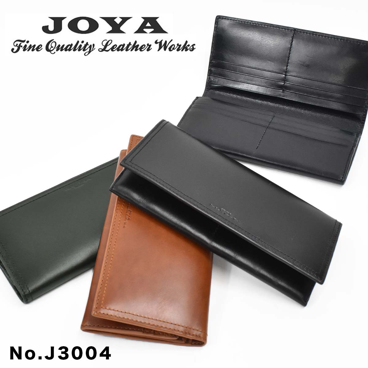 ブランド革財布（メンズ） 【5/20限定★全商品ポイント10倍】 JOYA ジョヤ 長財布 メンズ レディース 本革 牛革 革 レザー 財布 ウォレット ロングウォレット メンズ財布 メンズ長財布 プレゼント おしゃれ メンズサイフ メンズ財布長 レザーウォレット ブランド 革財布 かぶせ型 薄い J3004