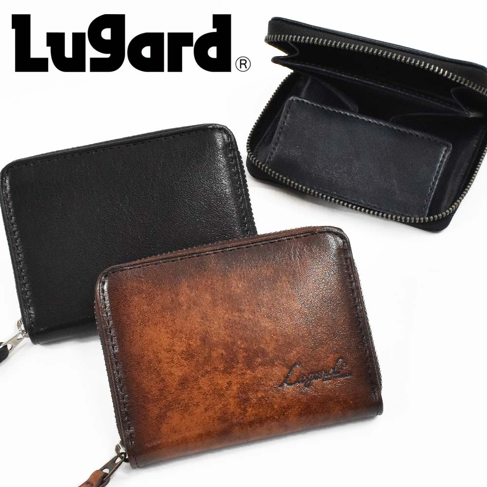 【P最大39倍 | お買い物マラソン】 青木鞄 財布 小銭入れ ミニ財布 ラウンドファスナー ラガード Lugard 本革 革 レザー メンズ キャッシュレス コンパクト コインケース 小さい財布 ブランド ビジネス 小さめ 大人 おしゃれ 人気 ギフト プレゼント 5185