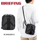 【8/10限定★エントリーで最大P40倍】 ブリーフィング BRIEFING ショルダーバッグ SQ SHOULDER LE メンズ レディース LESIT シ...