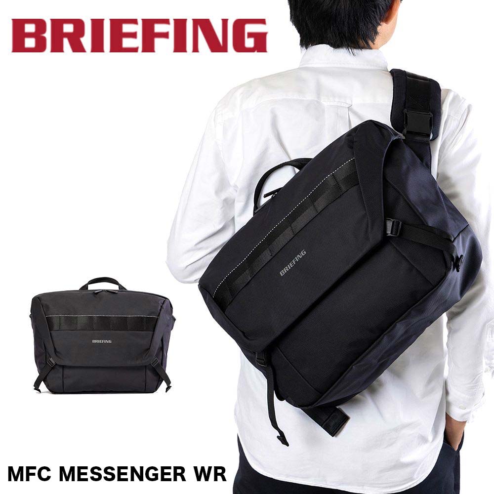 ショルダーバッグ 【6/5限定★エントリーで最大P38倍】 ブリーフィング BRIEFING ショルダーバッグ MFC MESSENGER WR 大容量 メンズ レディース バッグ メッセンジャーバッグ 自転車通勤 撥水 おしゃれ ブランド BRA231L46