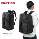 【9/20限定★エントリーで最大P39倍】 ブリーフィング BRIEFING リュック TRAVEL PACK メンズ レディース バッグ 大容量 B4 28L...