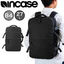 Incase インケース リュック EO Travel BackPack 正規品 バックパック B4 27L メンズ レディース 大容量 EOトラベルバックパック PCリュック ビジネスリュック ビジネス 出張 通勤 通学 旅行 人気 おしゃれ