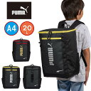 【5/15限定★エントリーで最大P40倍】 プーマ リュック PUMA 20L A4 ボックス型 リュックサック 撥水加工 キッズ 子供 小学生 男子 女子 男...