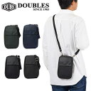 ダブルス 革リュック メンズ 【5/5限定★全商品ポイント10倍】 DOUBLES ダブルス ショルダーバッグ ミニ バッグ メンズ レディース 本革 革 レザー スマホショルダーバッグ スマホポーチ ブランド おしゃれ 小さめ ミニショルダーバッグ 40代 50代 60代 KNJ-7735