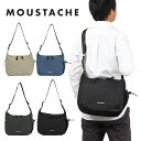 MOUSTACHE ショルダーバッグ ムスタッシュ A4 大容量 大きめ メンズ レディース 斜めがけ 斜め掛け おしゃれ かっこいい カジュアル 人気 通学 ...